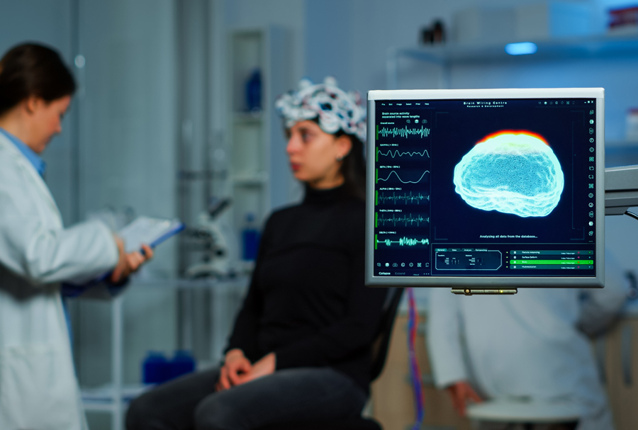 Brain Wave Monitoring